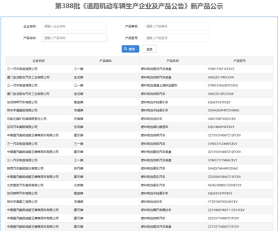 氢能重卡赛道再添新军 第388批公告释放产业加速信号